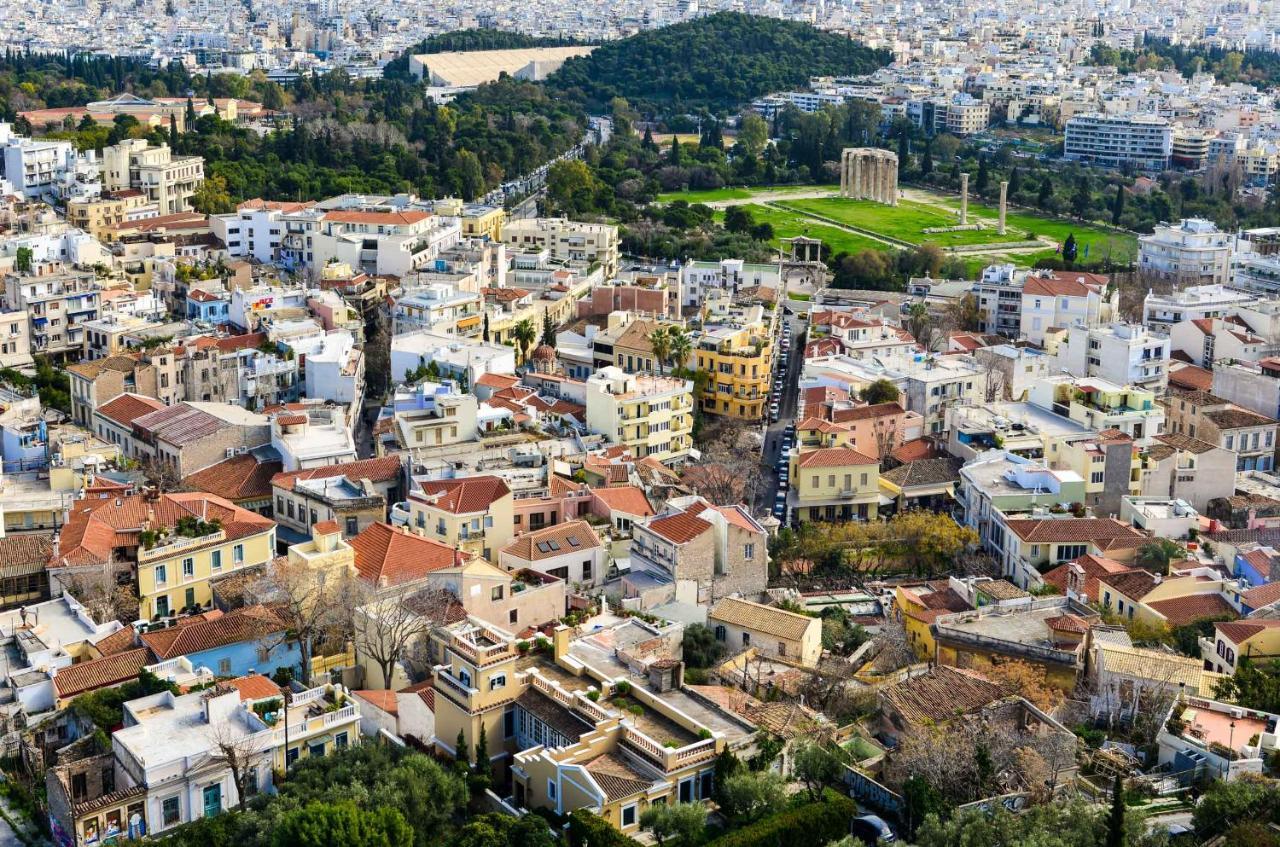 Athens Stylish Next To Acropolis, Metro Stop Fix Exterior foto