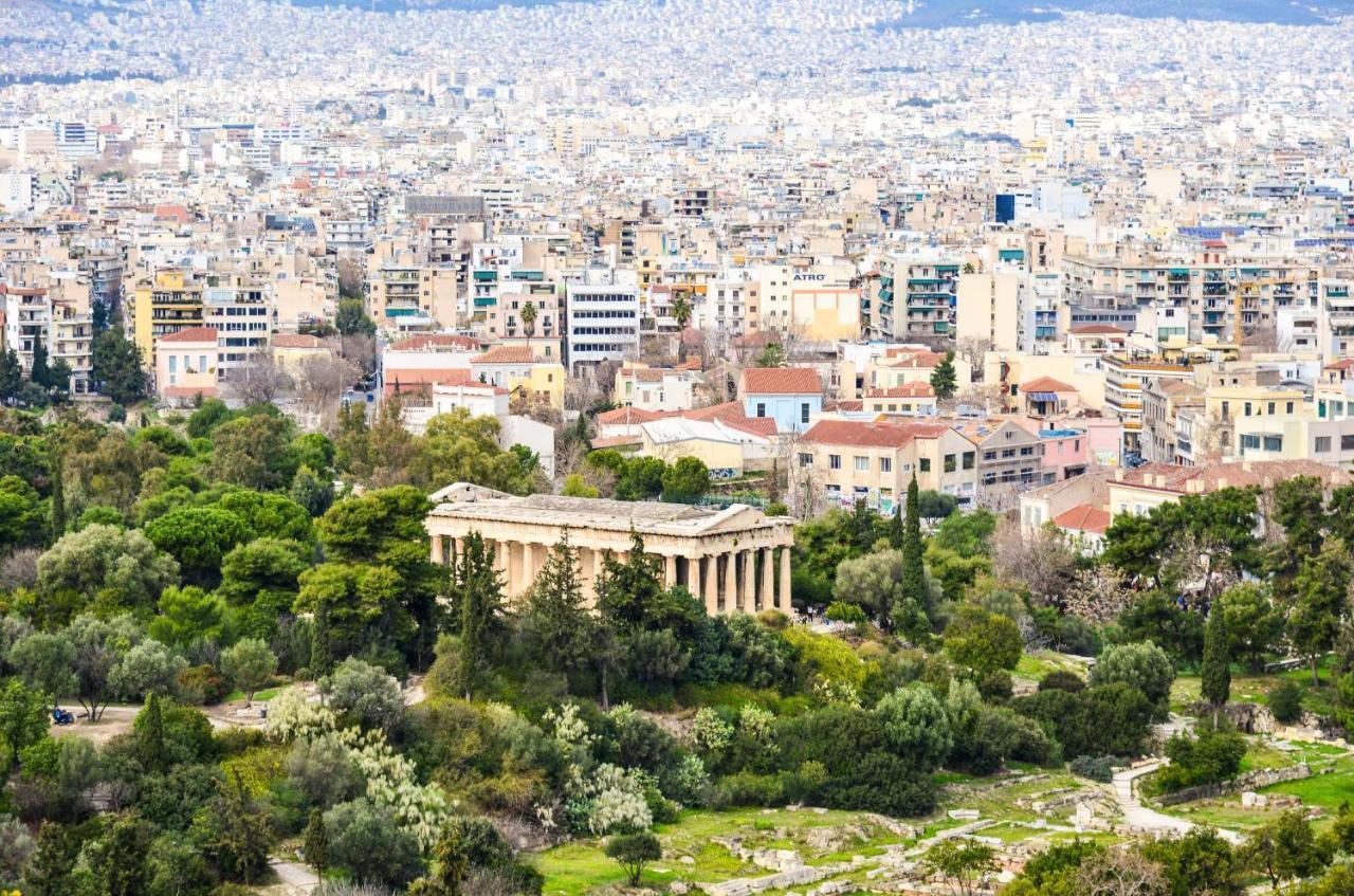 Athens Stylish Next To Acropolis, Metro Stop Fix Exterior foto