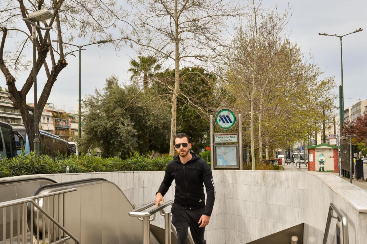 Athens Stylish Next To Acropolis, Metro Stop Fix Exterior foto